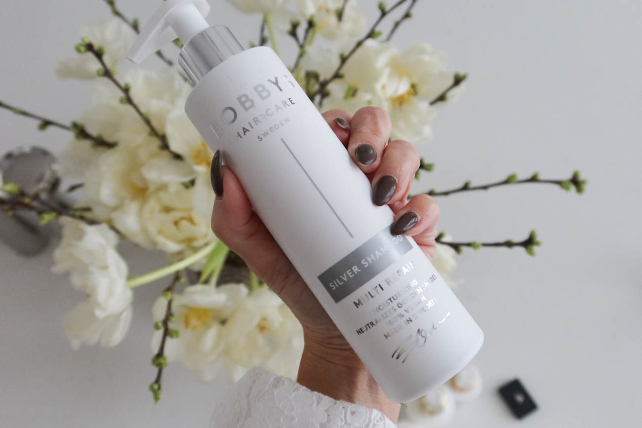 Silverschampo från Bobbys för kall blond nyans