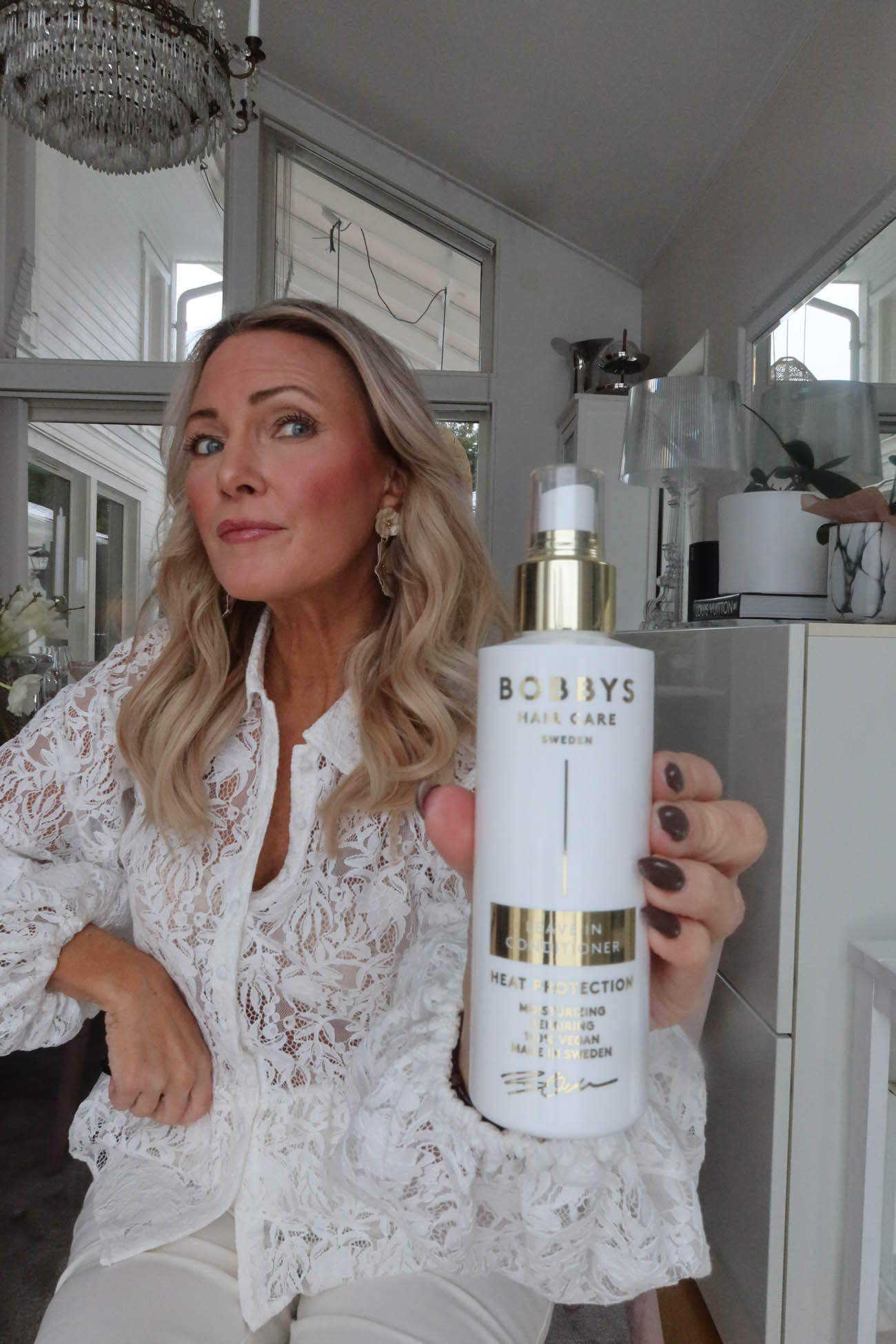 Leave-in conditioner med värmeskydd från Bobbys