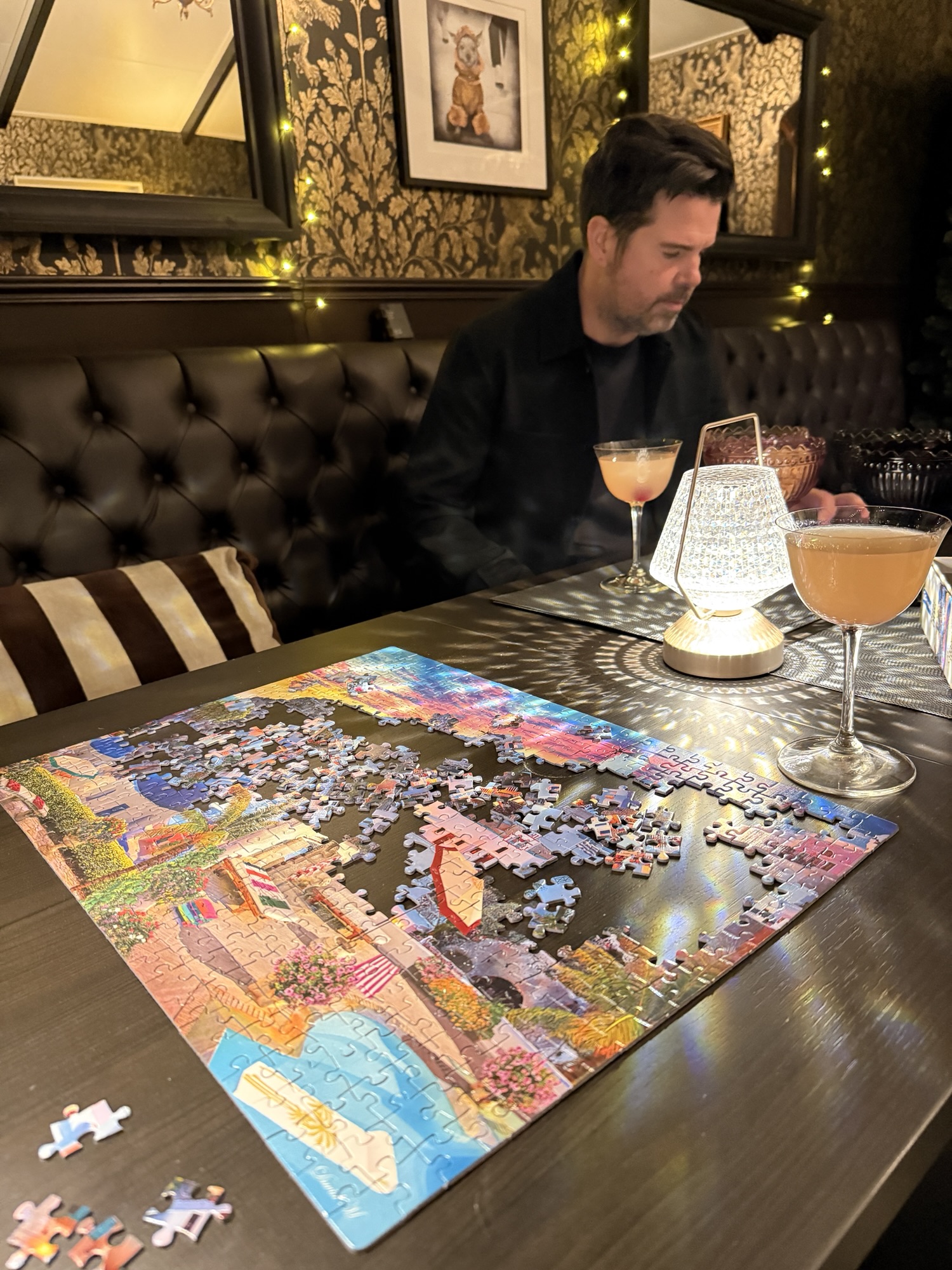 Hemingway drink i hemmabaren, romdrink med grapefrukt och lime